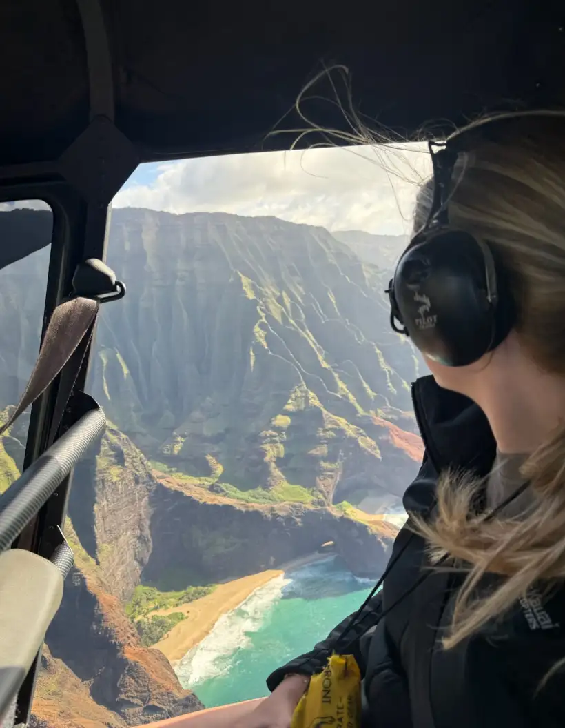 Helicopter Flight Over The Falls Photography