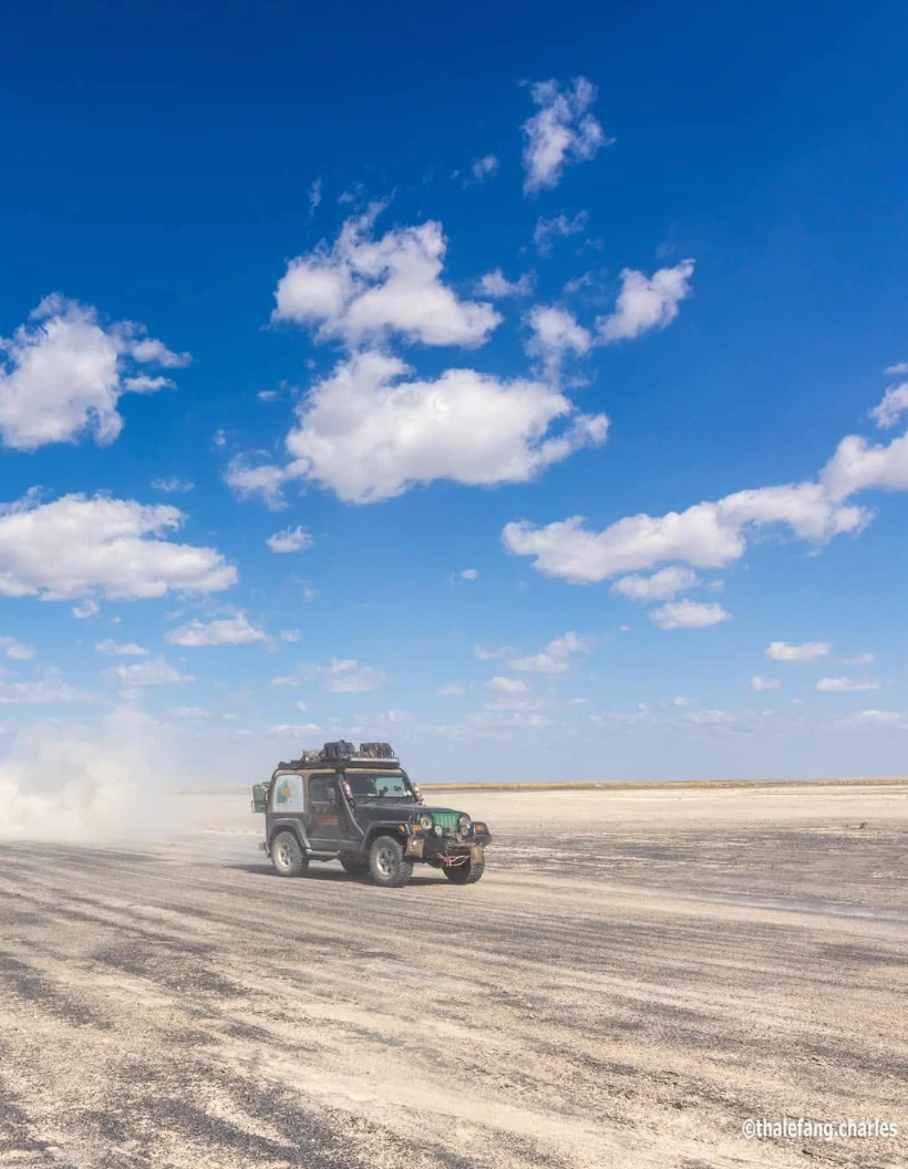 Magkadigkadi Salt Pans Game Drive