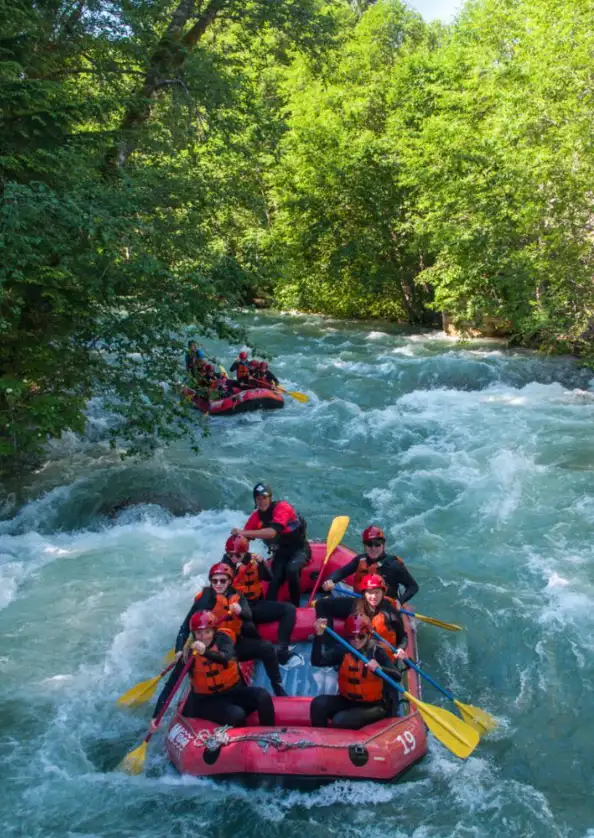 Vectoria Falls White Water Rafting
